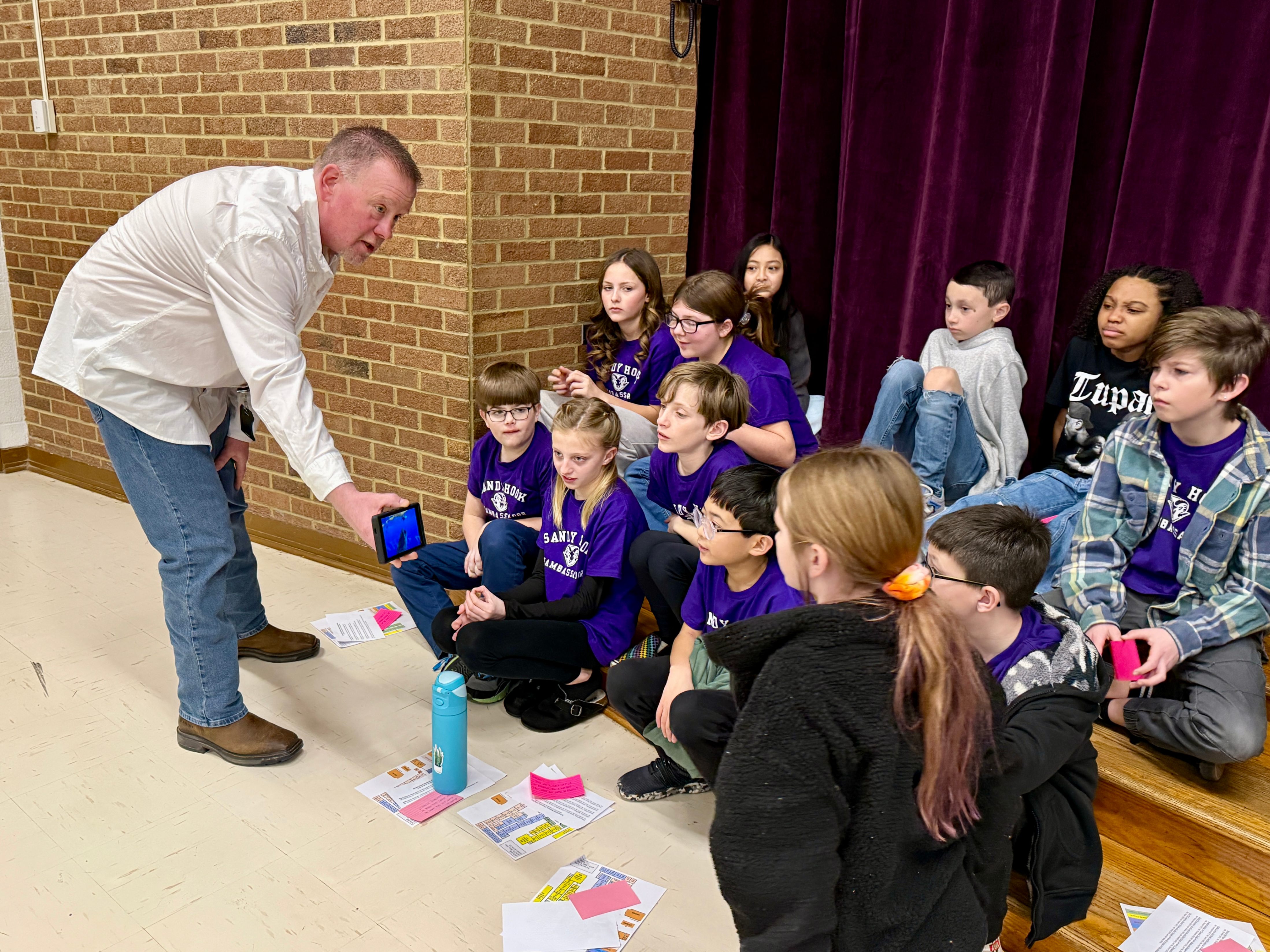 SHES RAMbassadors Treat School Board Members to Breakfast, Campus Tour